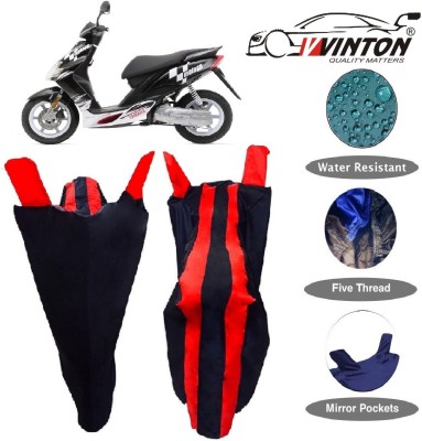 V VINTON Two Wheeler Cover for Yamaha(Jog R, Red)