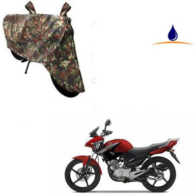 SRENTERPRISES Two Wheeler Cover for Yamaha(YBR 125, Multicolor)