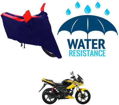 RONISH Waterproof Two Wheeler Cover for Honda(Stunner CBF, Blue, Red)