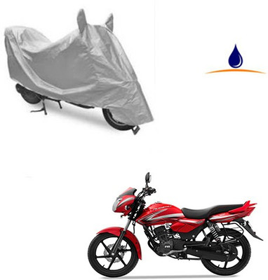 Pecko Two Wheeler Cover for TVS(Pheonix, Silver)