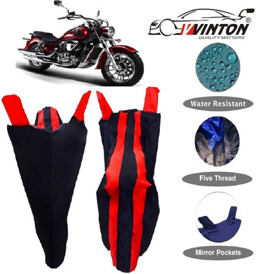 V VINTON Two Wheeler Cover for Hyosung(ST7, Red)