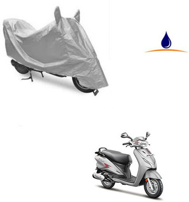 Pecko Two Wheeler Cover for Hero(Moto Corp Duet, Silver)