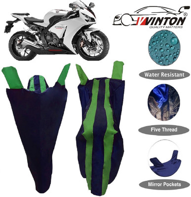 V VINTON Two Wheeler Cover for Honda(CBR 1000RR, Multicolor)