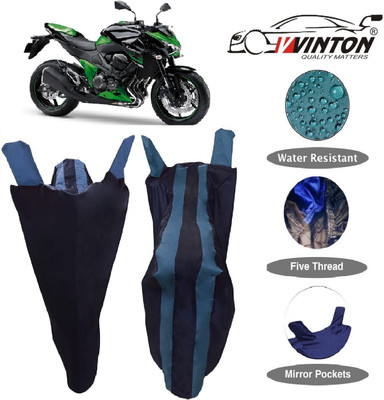 V VINTON Two Wheeler Cover for Kawasaki(Z800, Blue)