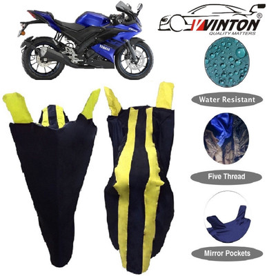 V VINTON Two Wheeler Cover for Yamaha(R15, Multicolor)