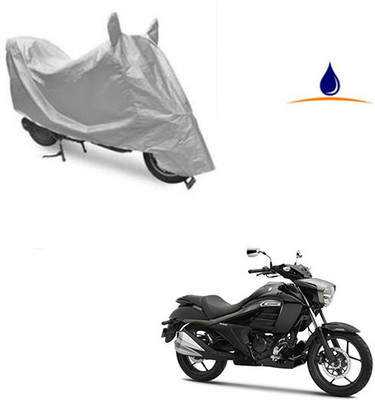 Pecko Two Wheeler Cover for Suzuki(Intruder, Silver)