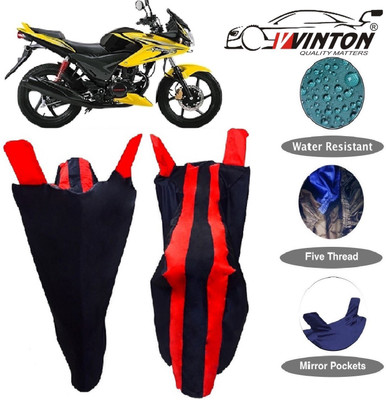 V VINTON Two Wheeler Cover for Honda(CBF Stunner, Red)