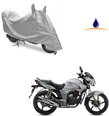 Feel heaven Two Wheeler Cover for Hero(Hunk, Silver)