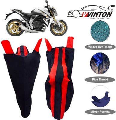 V VINTON Two Wheeler Cover for Honda(CB 1000R, Red)