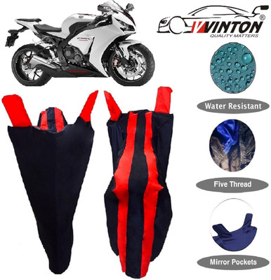 V VINTON Two Wheeler Cover for Honda(CBR 1000RR, Red)