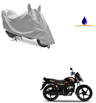 Pecko Two Wheeler Cover for Mahindra(Pantero, Silver)