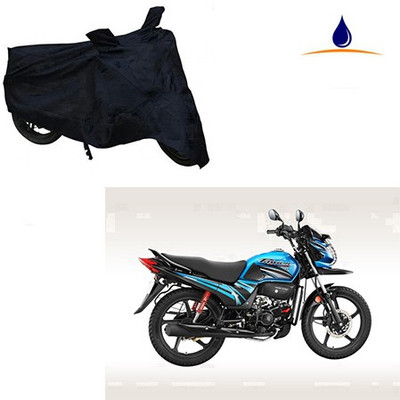SRENTERPRISES Two Wheeler Cover for Honda(Passion Pro TR, Black)