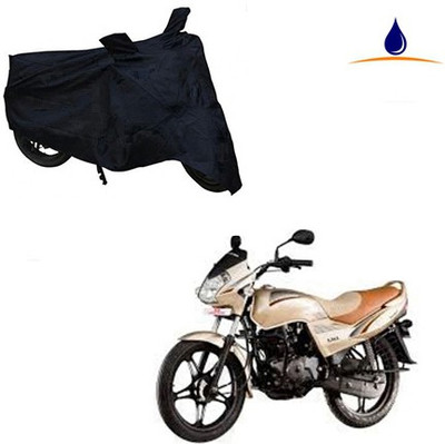 Feel heaven Two Wheeler Cover for LML(Freedom, Black)