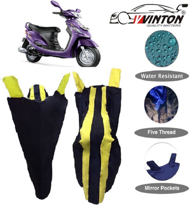V VINTON Two Wheeler Cover for Mahindra(Rodeo RZ, Yellow)