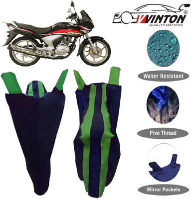 V VINTON Two Wheeler Cover for Honda(CBF150, Green)