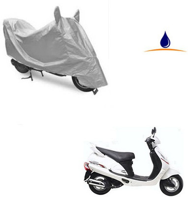 Pecko Two Wheeler Cover for Mahindra(Duro, Silver)