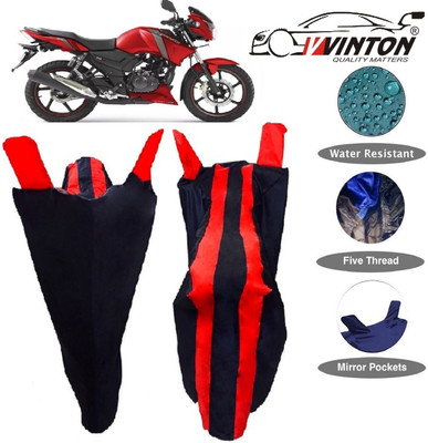 V VINTON Two Wheeler Cover for TVS(Apache RTR 160, Multicolor)