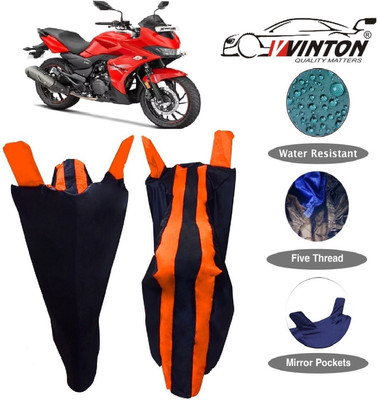 V VINTON Two Wheeler Cover for Hero(Xtreme 200S, Blue, Orange)