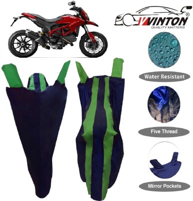 V VINTON Two Wheeler Cover for Ducati(Hypermotard, Green)