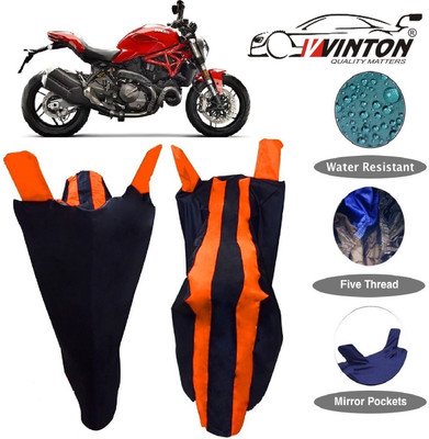 V VINTON Two Wheeler Cover for Ducati(Monster 82, Blue, Orange)