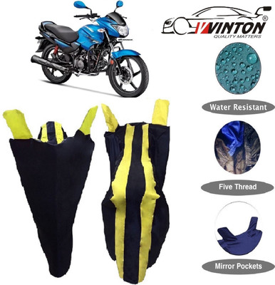 V VINTON Two Wheeler Cover for Hero(Glamour FI, Multicolor)