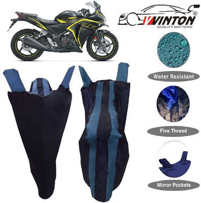 V VINTON Two Wheeler Cover for Honda(CBR 250R, Multicolor)