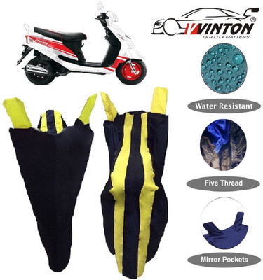 V VINTON Two Wheeler Cover for Mahindra(Rodeo, Yellow)