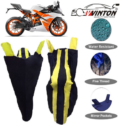 V VINTON Two Wheeler Cover for KTM(RC 200, Multicolor)
