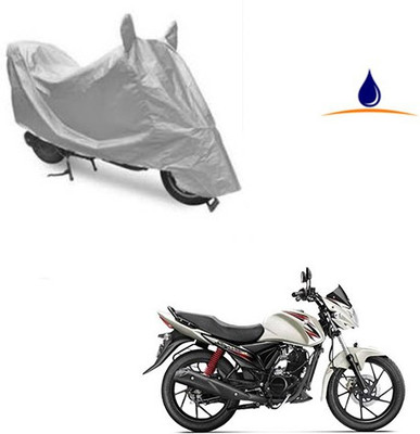 Pecko Two Wheeler Cover for Suzuki(Sling Shot, Silver)