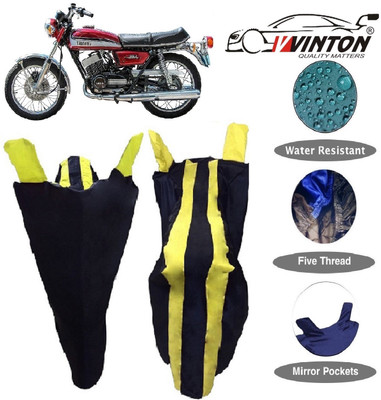 V VINTON Two Wheeler Cover for Yamaha(RD 350, Yellow)