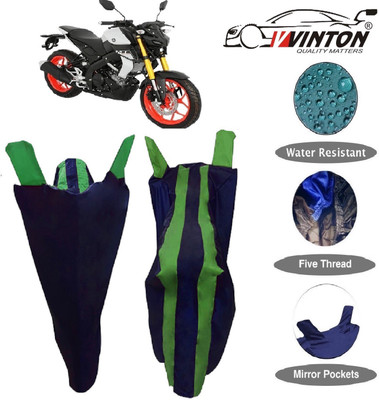 V VINTON Two Wheeler Cover for Yamaha(MT 15, Multicolor)