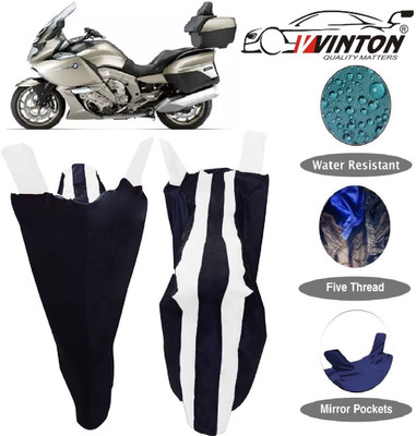 V VINTON Two Wheeler Cover for BMW(K 1600, White)