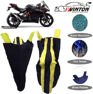 V VINTON Two Wheeler Cover for TVS(Apache RR 310, Multicolor)