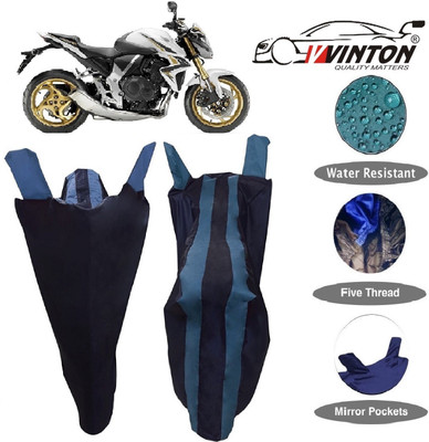 V VINTON Two Wheeler Cover for Honda(CB 1000R, Blue)