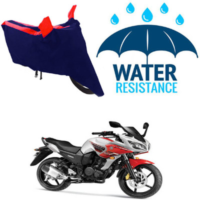 MMSSTAR Waterproof Two Wheeler Cover for Yamaha(Fazer, Blue, Red)
