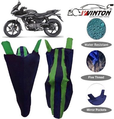 V VINTON Two Wheeler Cover for Bajaj(Pulsar 220F, Multicolor)