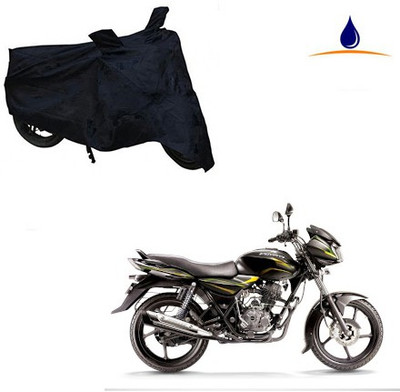 MMSSTAR Waterproof Two Wheeler Cover for Bajaj(Discover 100 DTS-i, Black)