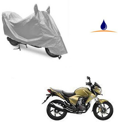 Pecko Two Wheeler Cover for Honda(Dazzler, Silver)