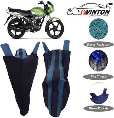 V VINTON Two Wheeler Cover for TVS(Jive, Blue)