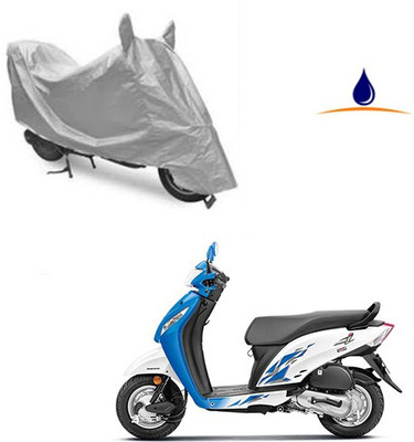 Pecko Two Wheeler Cover for Honda(Activa i, Silver)