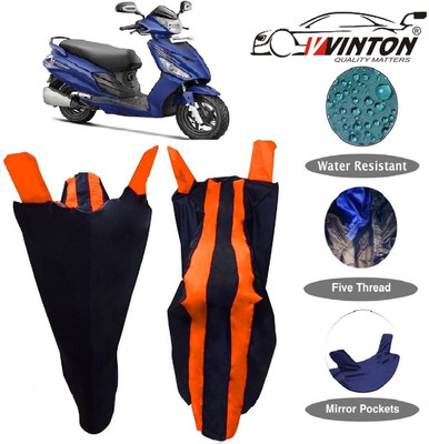 V VINTON Two Wheeler Cover for Hero(Maestro, Blue, Orange)