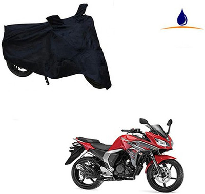Feel heaven Two Wheeler Cover for Yamaha(Fazer, Black)