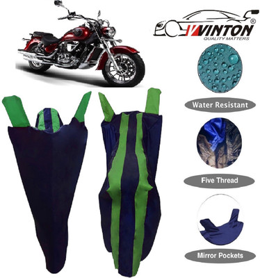 V VINTON Two Wheeler Cover for Hyosung(ST7, Green, Blue)