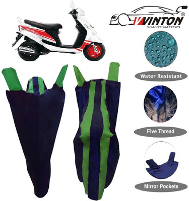 V VINTON Two Wheeler Cover for Mahindra(Rodeo, Multicolor)