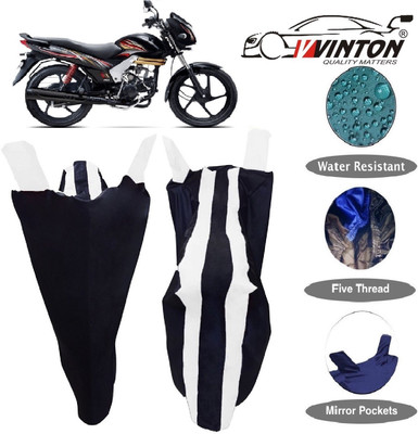 V VINTON Two Wheeler Cover for Mahindra(Centuro, White)