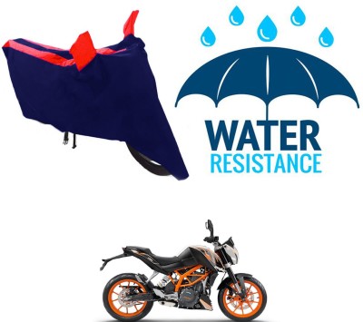 RONISH Waterproof Two Wheeler Cover for KTM(Duke 390 ABS, Blue, Red)