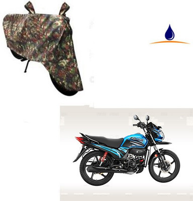saanvi Waterproof Two Wheeler Cover for Honda(Passion Pro TR, Multicolor)