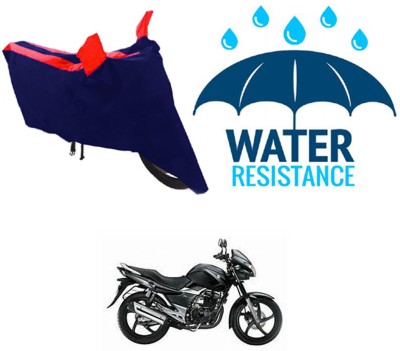 RONISH Waterproof Two Wheeler Cover for Suzuki(GS 150R, Blue, Red)