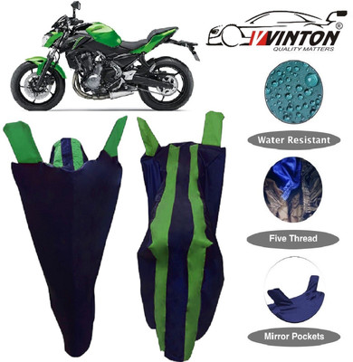 V VINTON Two Wheeler Cover for Kawasaki(Z250, Blue, Green)