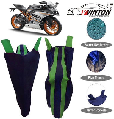 V VINTON Two Wheeler Cover for KTM(RC 390, Multicolor)